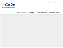 Tablet Screenshot of ca2e.com
